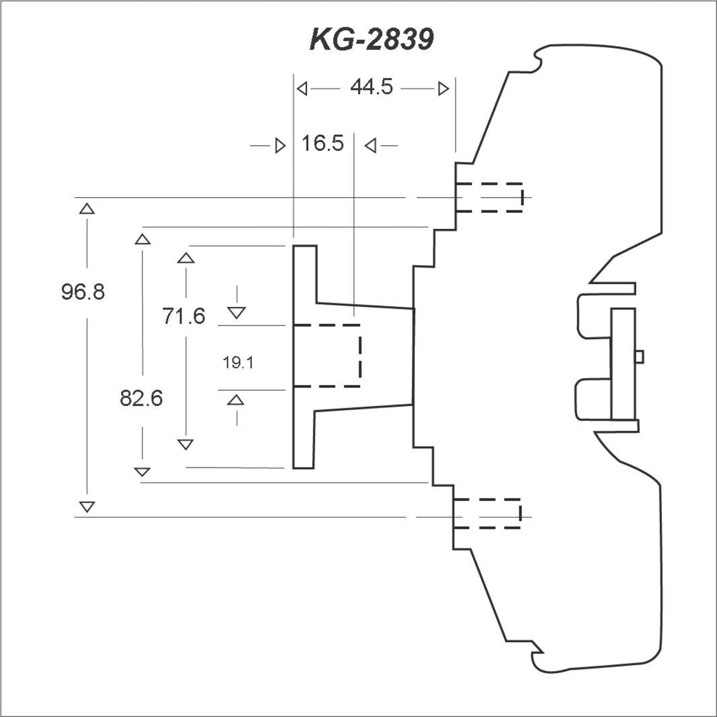 Fan Clutch Chevrolet C1500 6.5 1997-1999