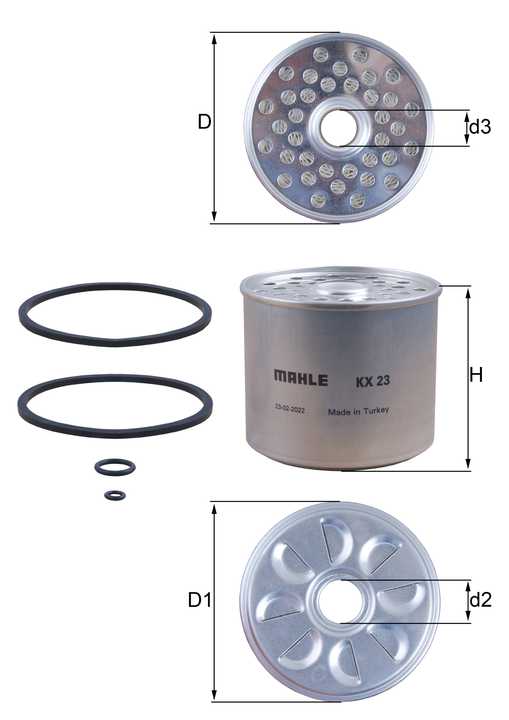Filtro de Combustible Para Alfa Romeo Alfetta GT 2.0L L4 1976-1977