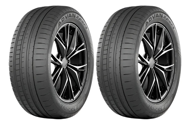 Paquete de 2 Llantas 235/50Z R19 99Y Yokohama advan sport v107f mo