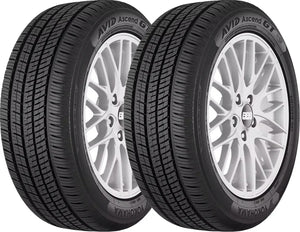 Paquete de 2 Llantas 235/55 R18 100V Yokohama avid ascend gt s327