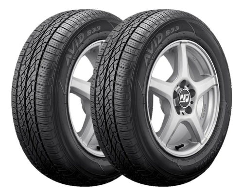 Paquete de 2 Llantas P195/65 R15 89S Yokohama avid s33d