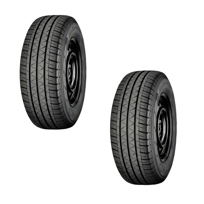 Paquete de 2 Llantas 185 R14C 102S Yokohama bluearth-van ry55