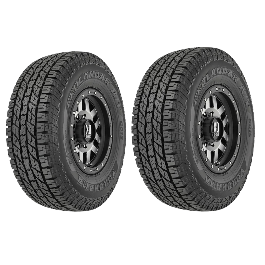 Kit 2 Llantas Yokohama 255/55 R18 GEOLANDAR A/T G015