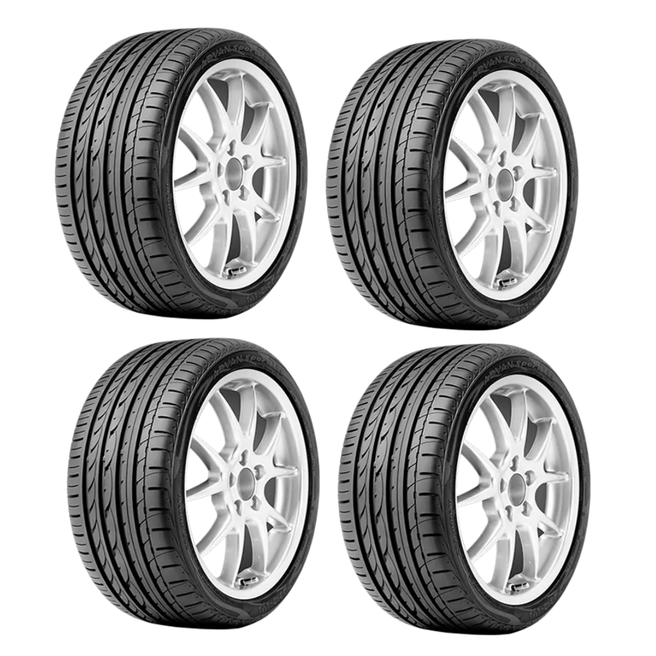 Paquete de 4 Llantas 225/40 RF18 88Y Yokohama advan sport v103s zps