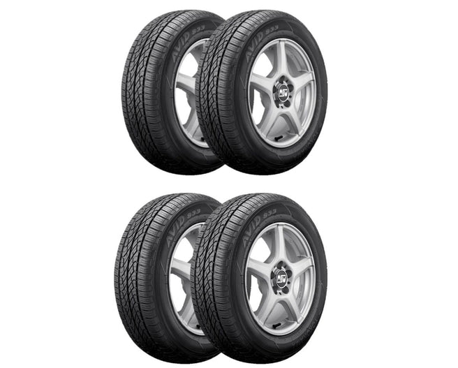 Paquete de 4 Llantas P195/65 R15 89S Yokohama avid s33d