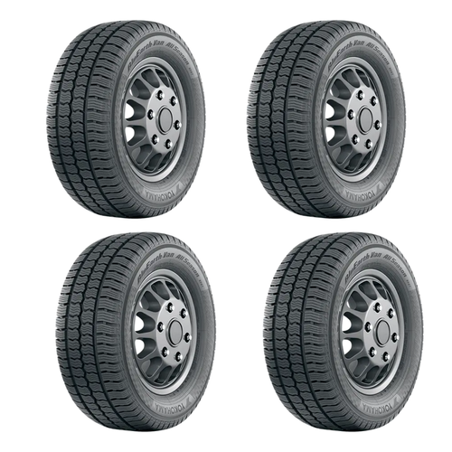 Paquete de 4 Llantas 235/65 R16C 121/119R Yokohama bluearth-van all season ry61
