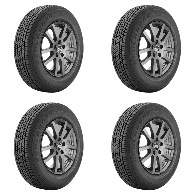 Paquete de 4 Llantas P215/70 R16 99H Yokohama geolandar g033