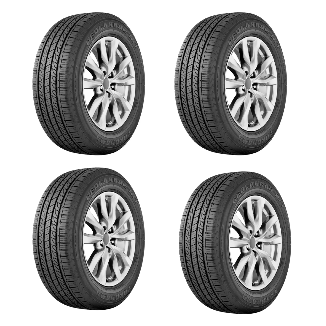 Paquete de 4 Llantas P255/60 R18 107H Yokohama geolandar h/t g056b