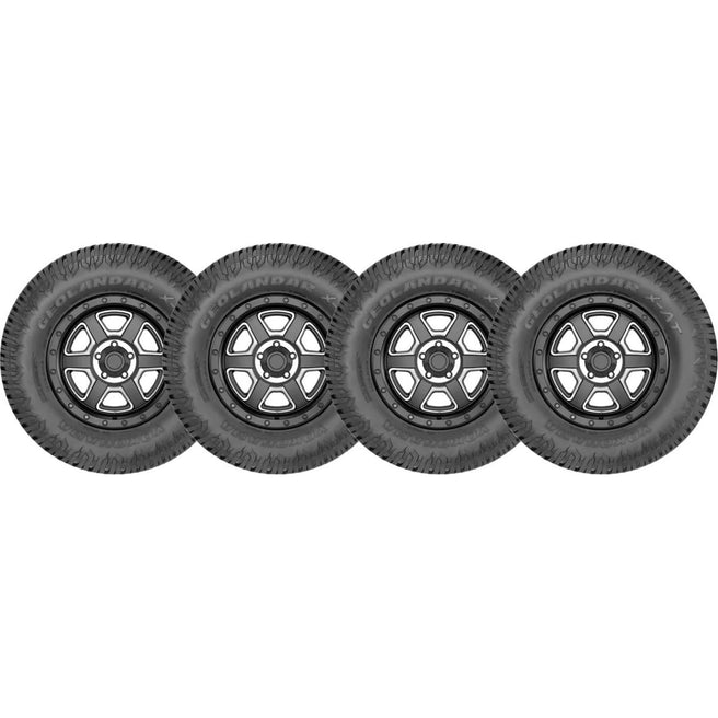 Kit 4 Llantas Yokohama 35X12.50R17 GEOLANDAR X-AT G016