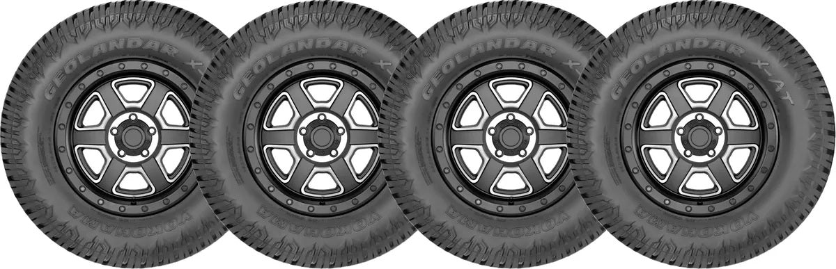 Kit 4 Llantas Yokohama 35X12.50R22 GEOLANDAR X-AT G016
