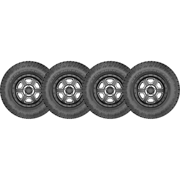 Kit 4 Llantas Yokohama LT285/70 R17 GEOLANDAR X-AT G016