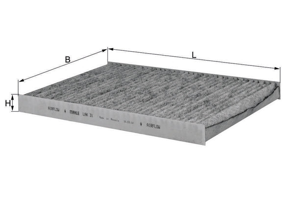 Filtro de Cabina P/ Audi A3 Ambition 1.8L L4 2000-2004