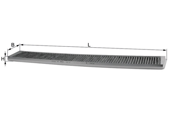 Filtro de Cabina P/ BMW 320i Base 2.2L L6 2001-2005
