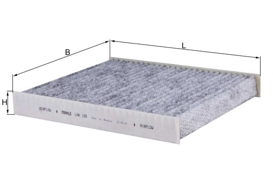 Filtro de Cabina P/ Audi A1 Cool 1.4L L4 2011-2014