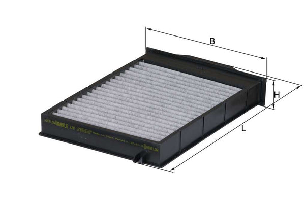 Filtro de Cabina P/ Renault Megane Authentique 2.0L L4 2004-2008