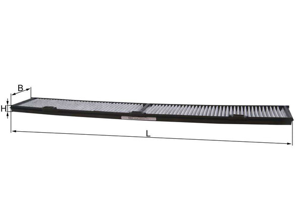 Filtro de Cabina P/ BMW 125i Base 3.0L L6 2009-2010