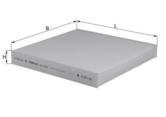 Filtro de Cabina P/ Acura CSX Premium 2.0L L4 2006-2011