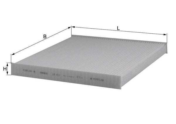 Filtro de Cabina P/ Fiat Ducato Base 2.3L L4 2008-2011
