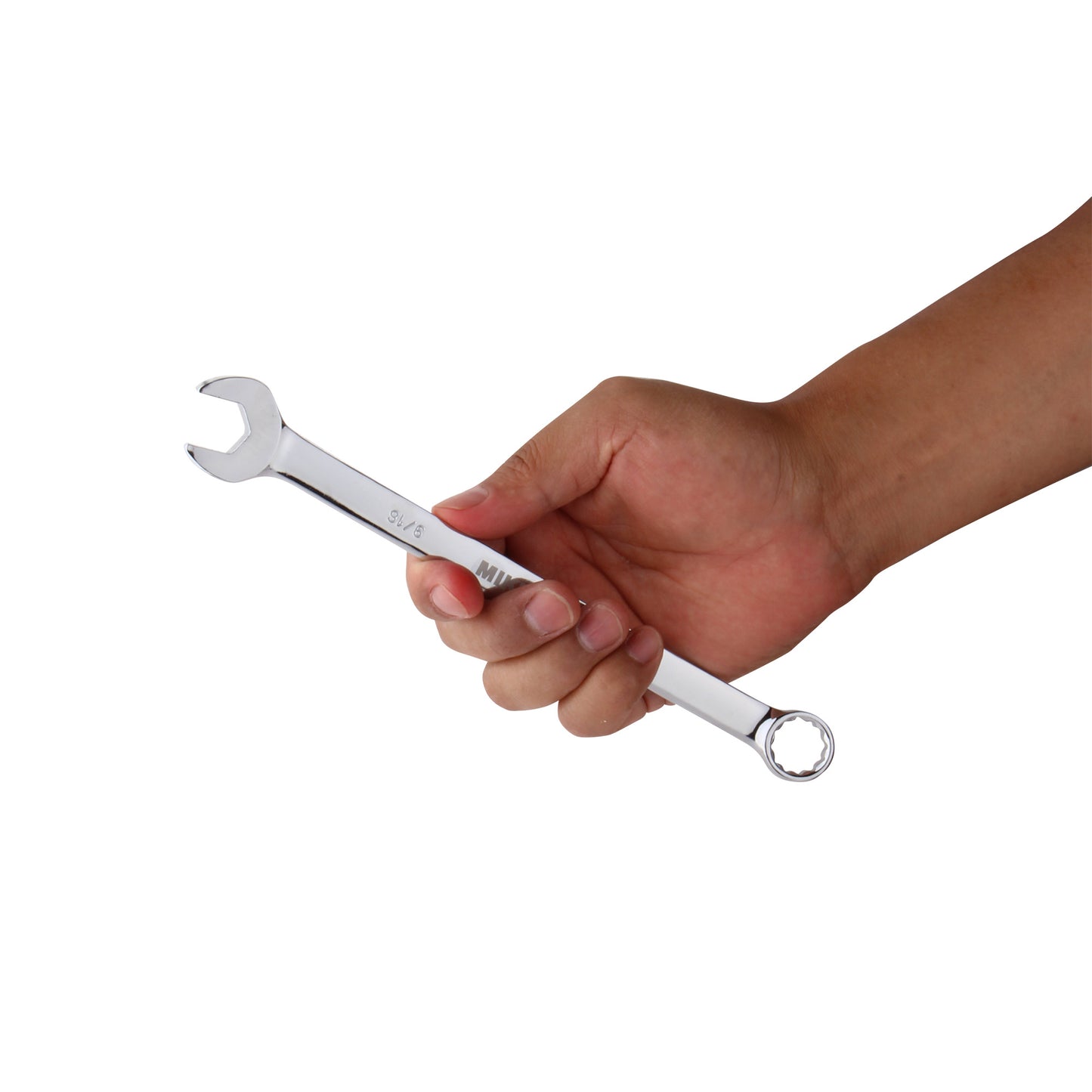 Llave combinada estandar 9/16” cromo vanadio