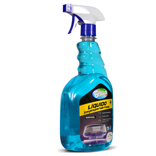 Liquido limpiaparabrisas vidrios y cristales
