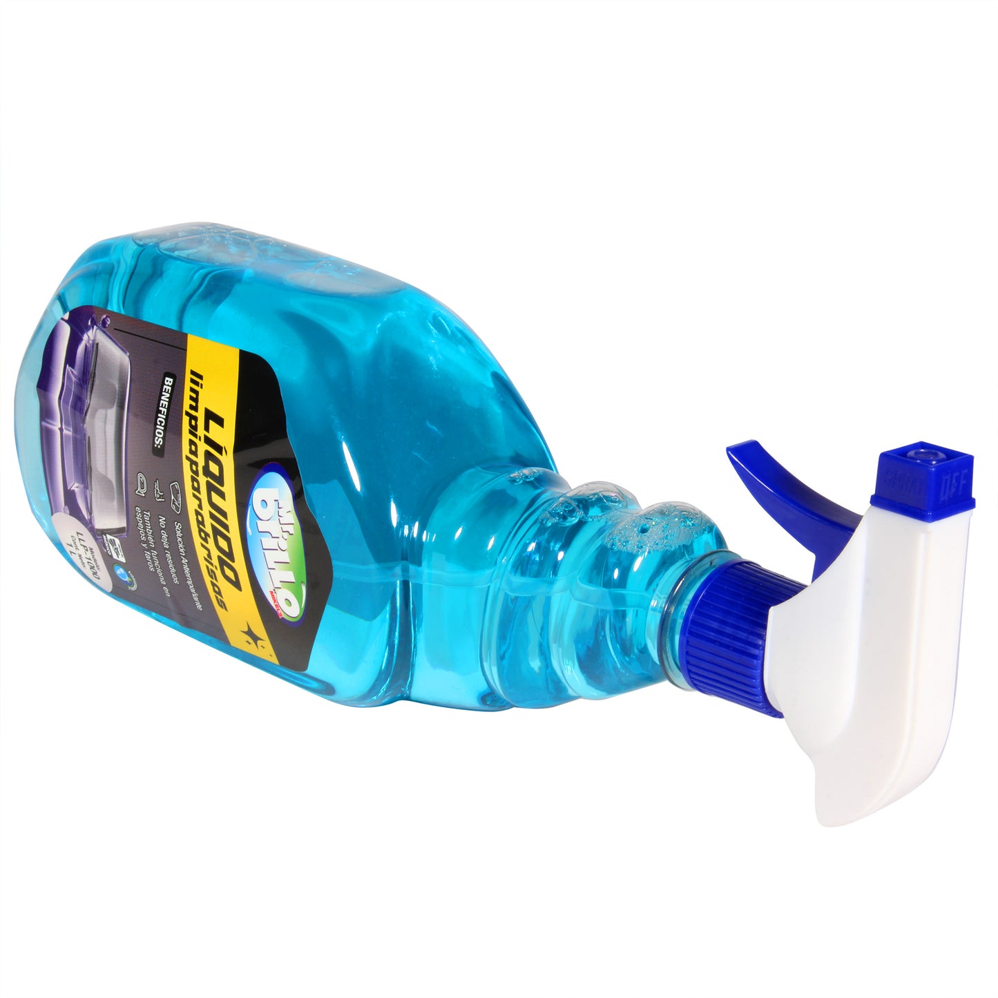 Liquido limpiaparabrisas vidrios y cristales