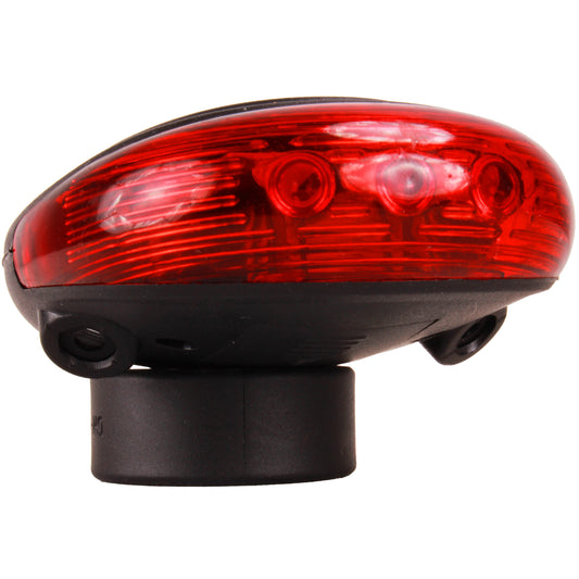 Linterna trasera con laser guia para bicicleta