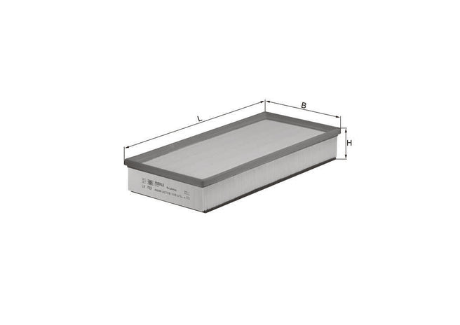Filtro de Aire Para Audi Q7 Base 4.2L V8 2007-2010