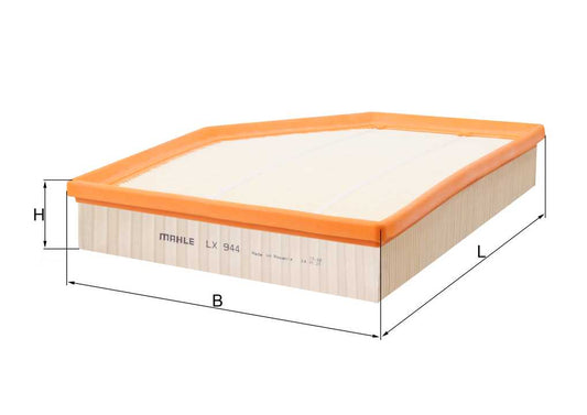 Filtro de Aire P/ BMW 525i Base 2.5L L6 2006-2007