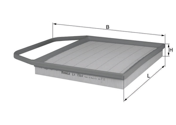 Filtro de Aire P/ BMW 135i Base 3.0L L6 2009-2010