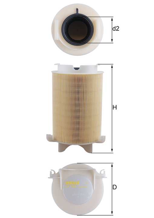 Filtro de Aire Para Audi A3 Ambiente 1.4L L4 2008-2013