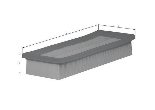 Filtro de Aire P/ Fiat Panda Climbing 1.2L L4 2008-2008