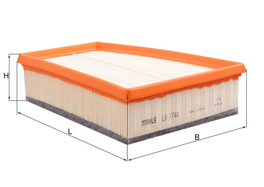 Filtro de Aire P/ Renault Fluence Expression 2.0L L4 2011-2011