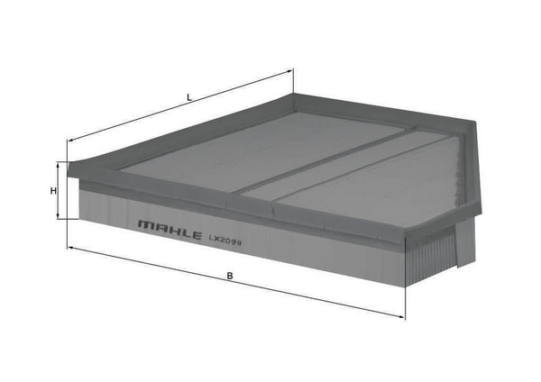 Filtro de Aire P/ BMW X5 3.0si 3.0L L6 2007-2010