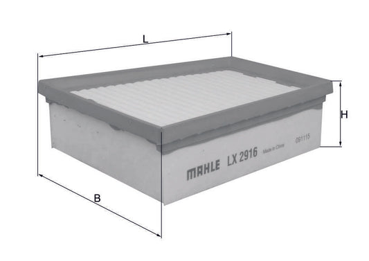 Filtro de Aire P/ Renault Fluence Expression 2.0L L4 2011-2017