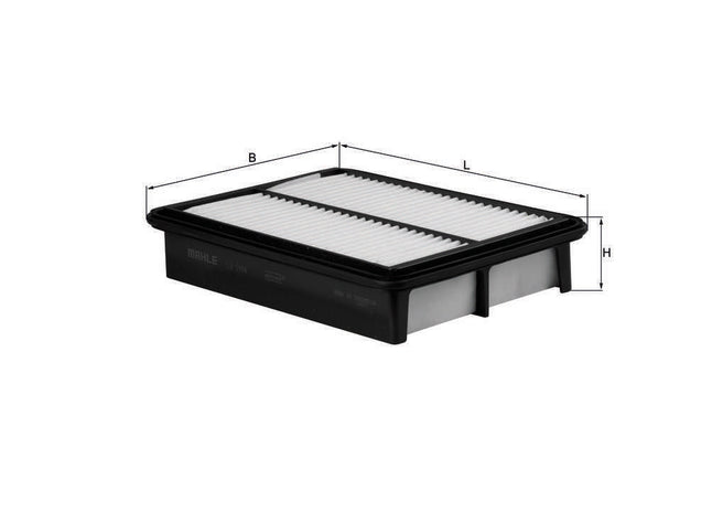 Filtro de Aire Para Dodge H100 Van Base 2.5L L4 2010-2013