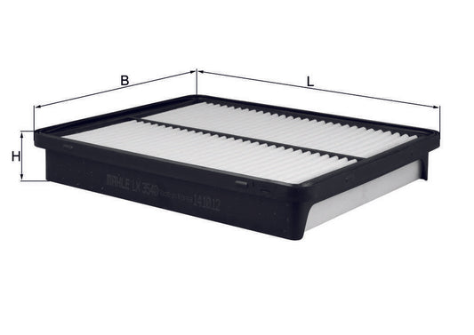 Filtro de Aire P/ Hyundai Sonata GLS 2.4L L4 2015-2015