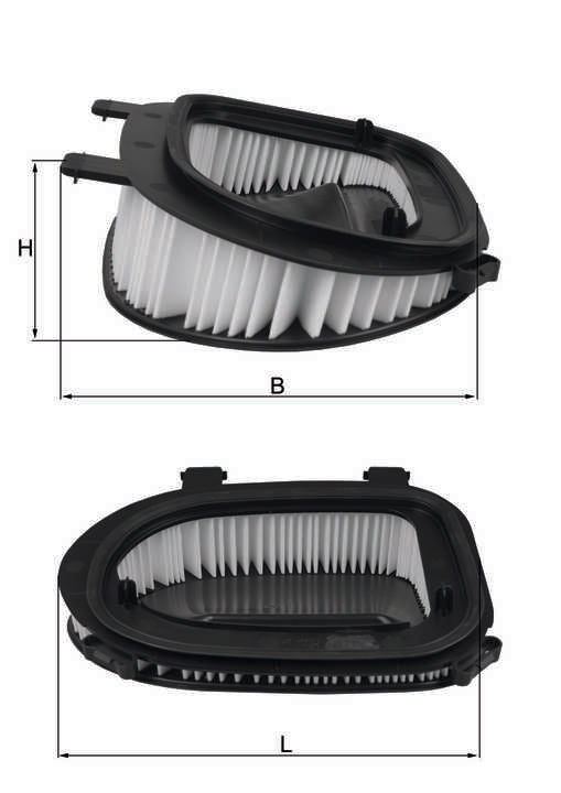 Filtro de Aire Para BMW X3 sDrive20i 2.0L L4 2015-2017