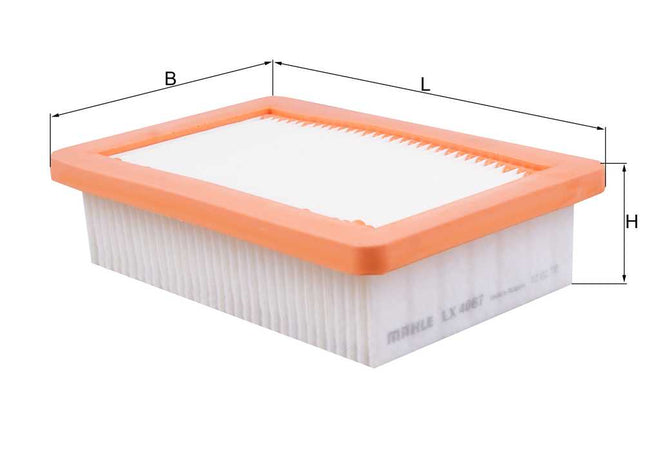 Filtro de Aire Para Smart Fortwo Base 1.0L L3 2016-2018