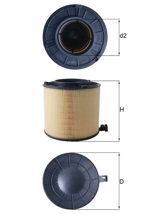 Filtro de Aire Para Audi A4 Quattro Elite 2.0L L4 2017-2021