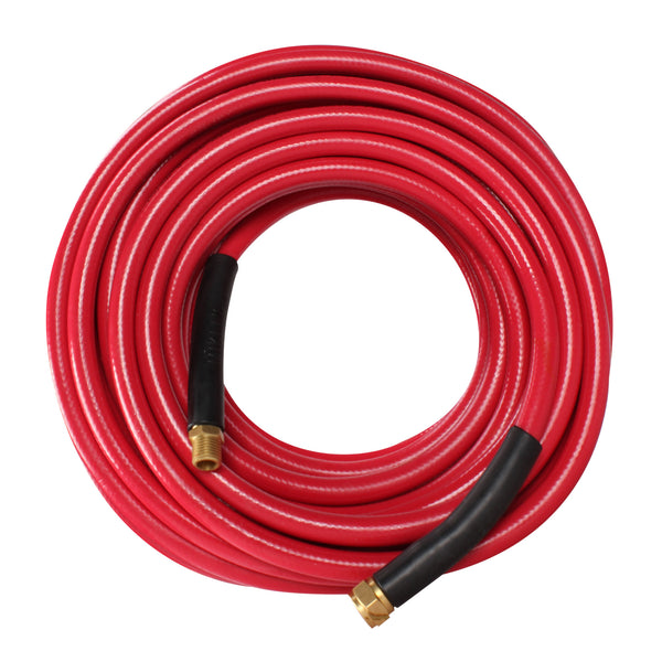 Manguera de PVC para aire a presion 3/8” x 15 m conexion 1/4” NPT