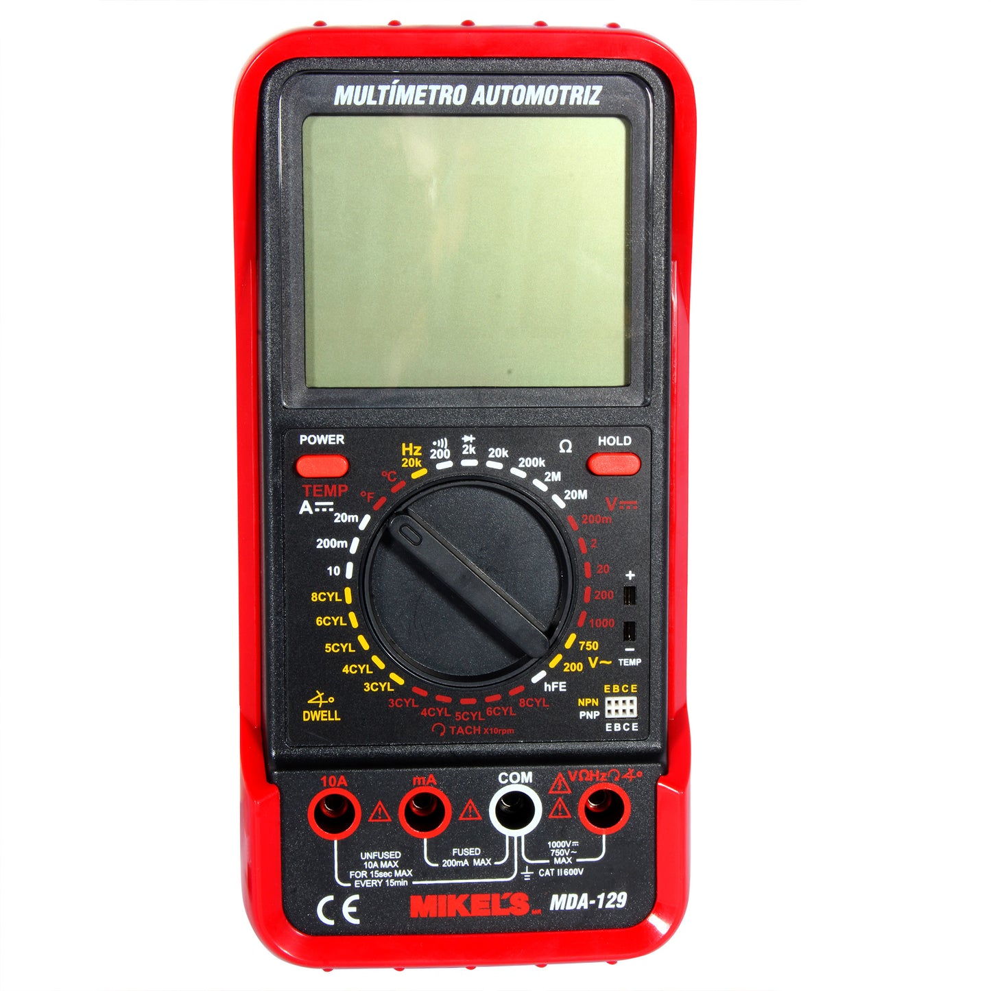 Multimetro digital automotriz