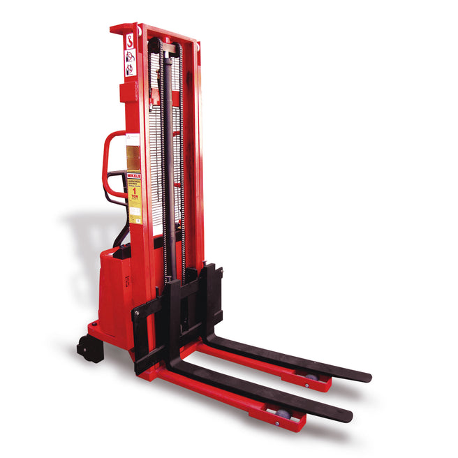 Montacargas hidraulico semi electrico (1.5 ton)