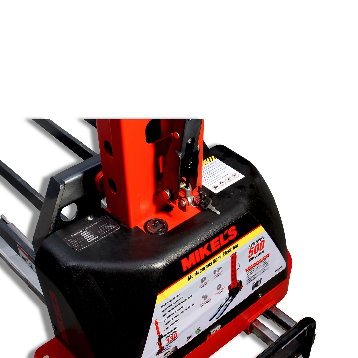 Montacargas semi electrico (500 kgs)