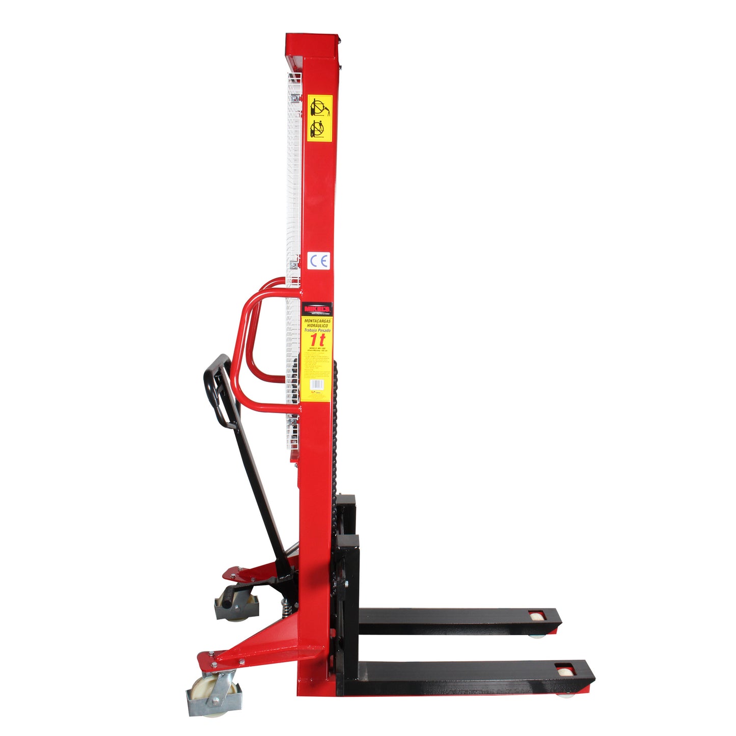 Montacargas hidraulico manual (1 ton)