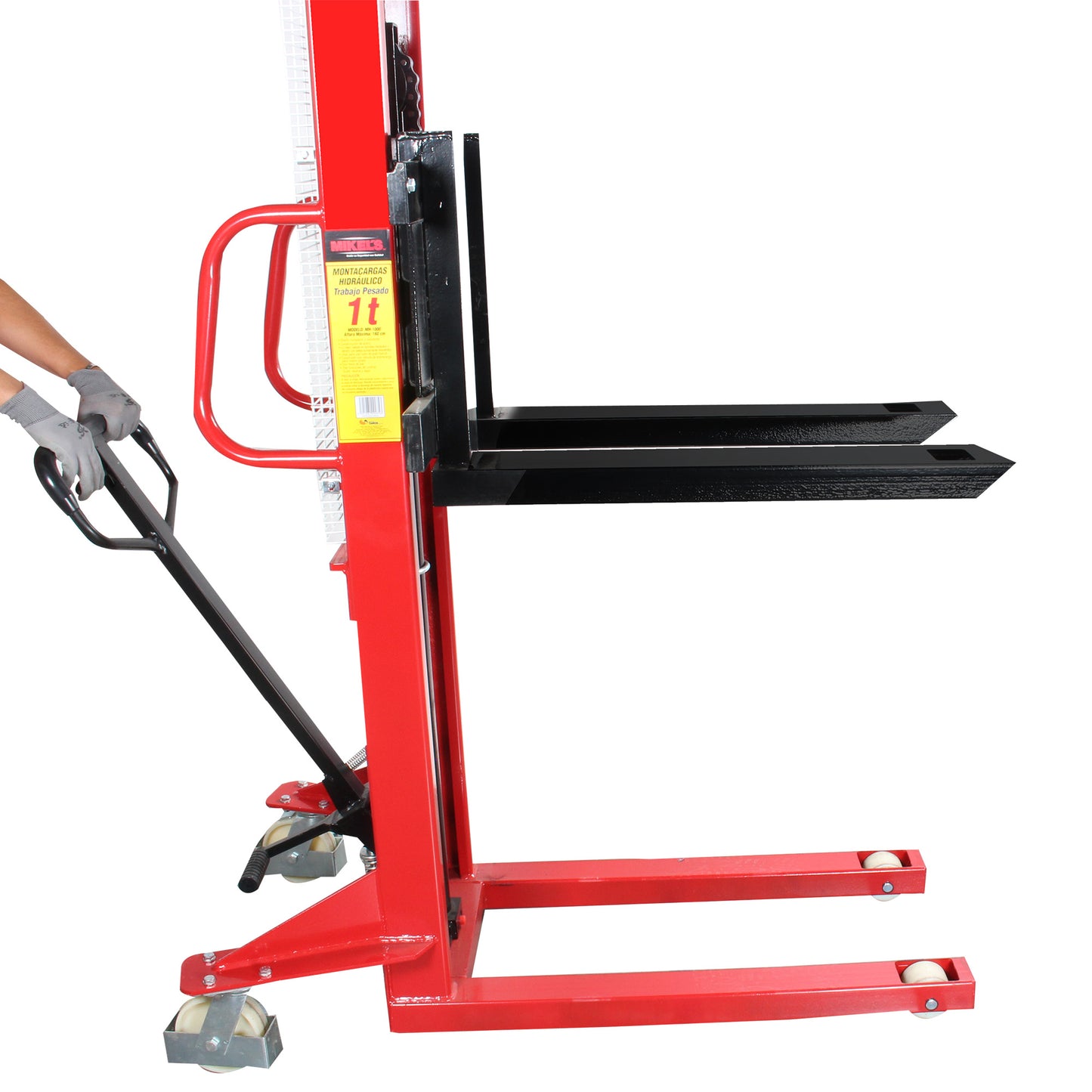 Montacargas hidraulico manual (1 ton)