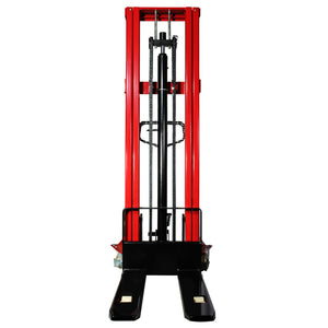 Montacargas hidraulico manual, 3 mts elevacion, (1 ton)