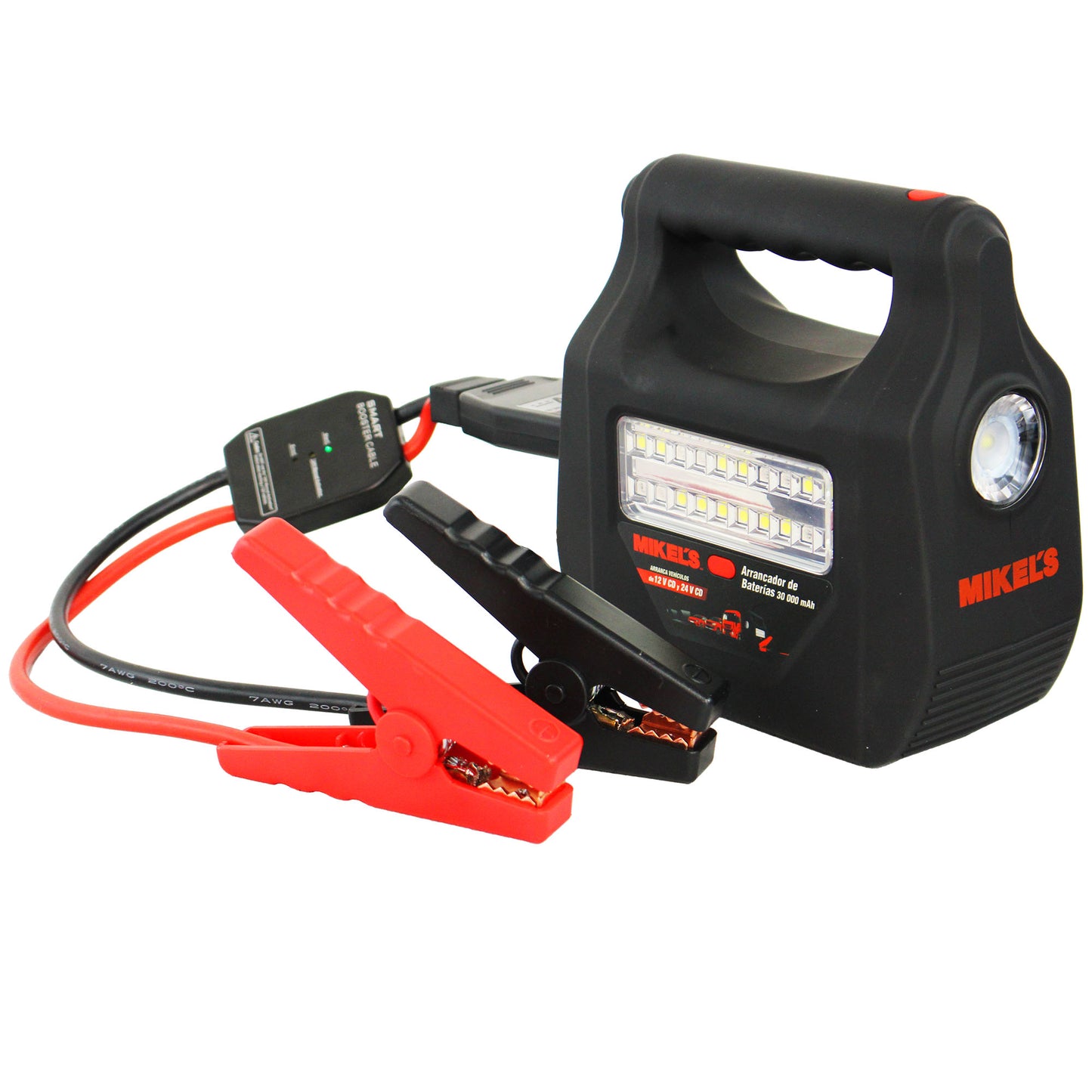 Arrancador de baterias jumper (30,000 mAh)