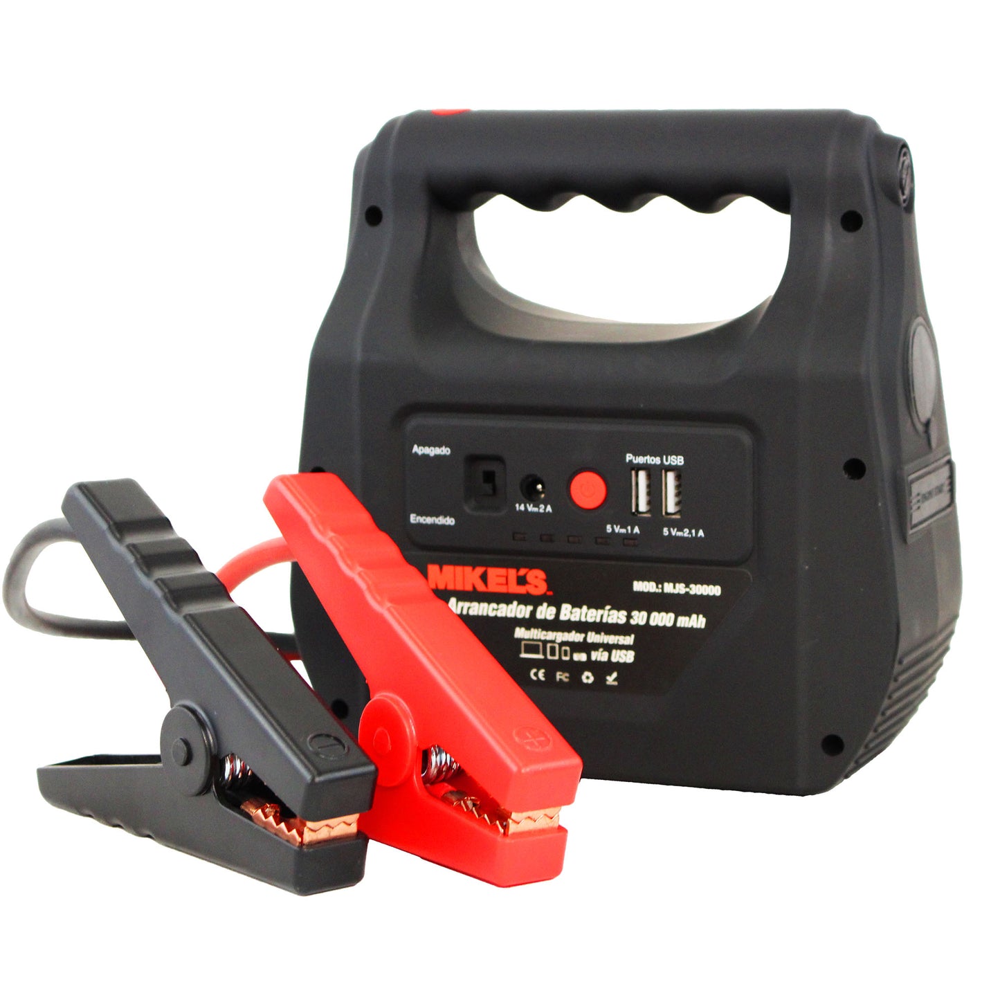 Arrancador de baterias jumper (30,000 mAh)