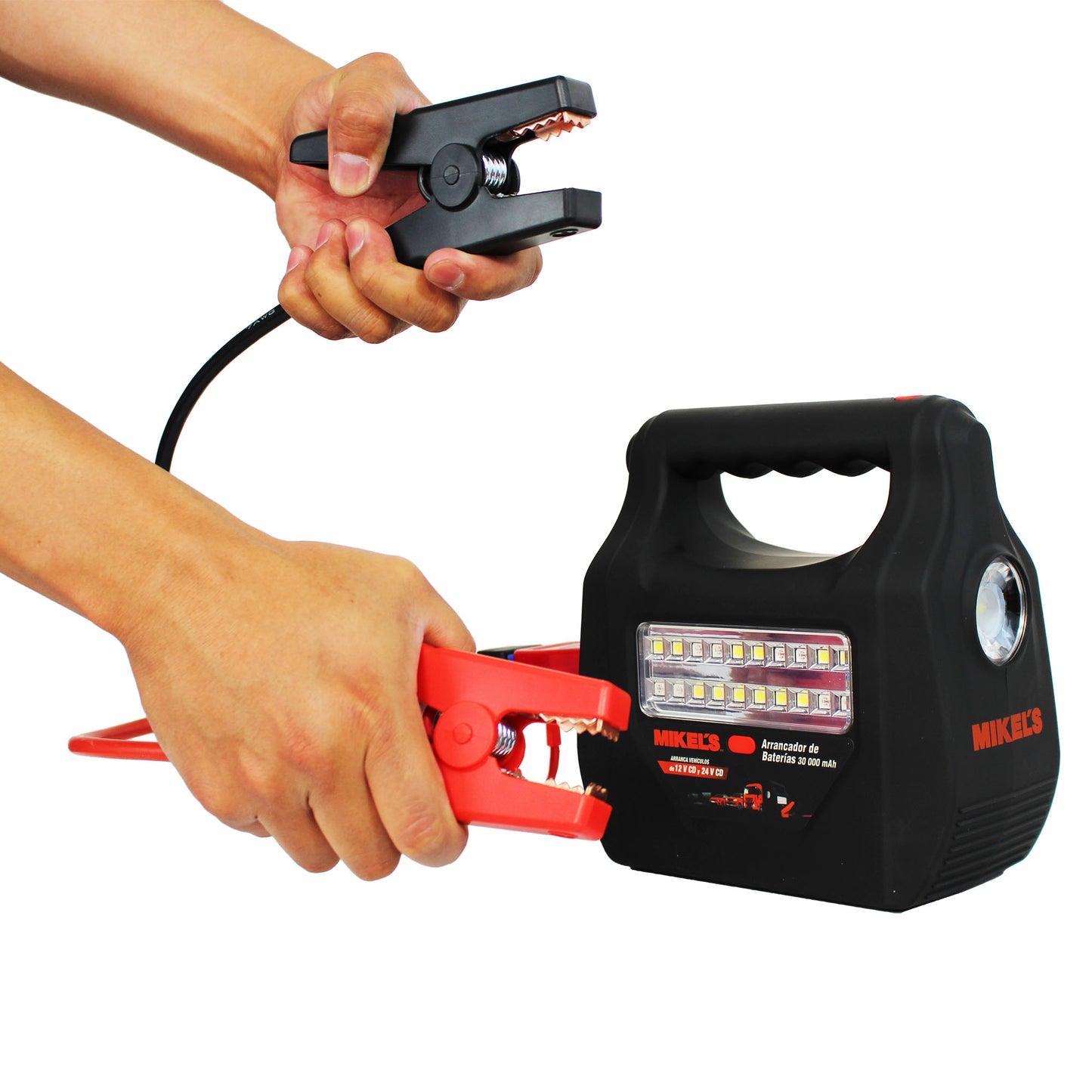 Arrancador de baterias jumper (30,000 mAh)