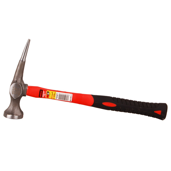 Martillo para laminero  desabollador punta larga, mango de fibra de vidrio (11 oz)